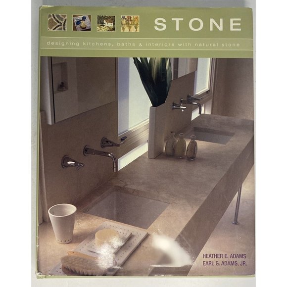 Stone: Designing Kitchens, Baths and Interiors with Natural Stone Adams EUC - Picture 11 of 11